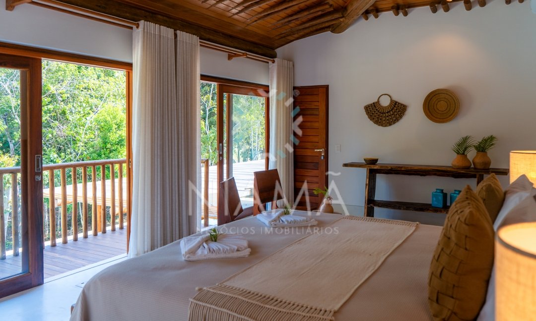 casa de luxo no condominio terravista golf trancoso