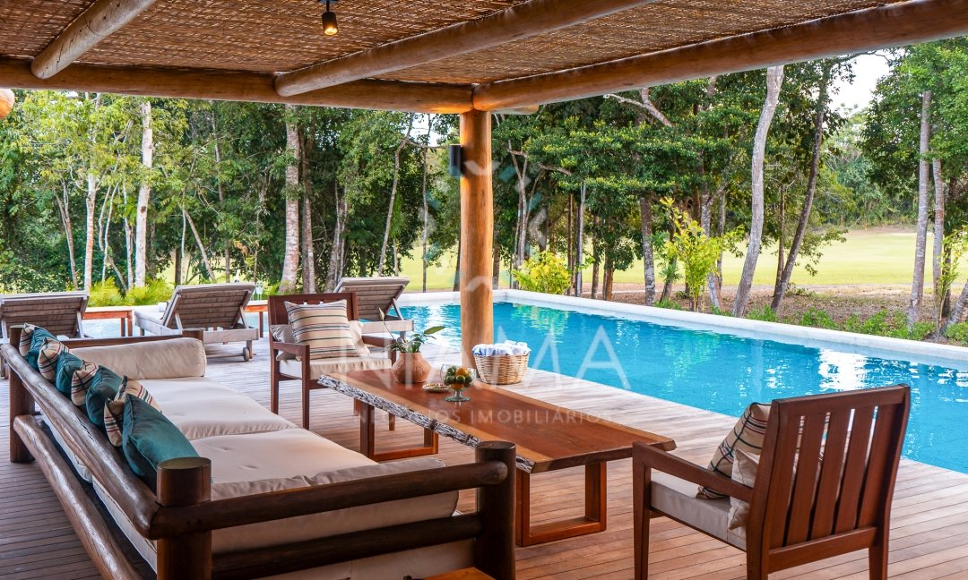 casa de luxo condominio terravista golf trancoso