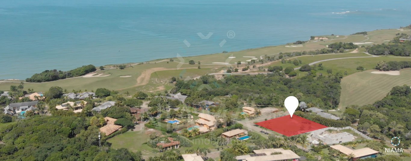 ocean viw land plots for sale in trancoso bahia brazil