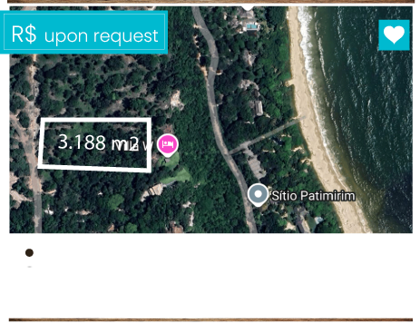 sea view land plot for sale in fasano trancoso bahia