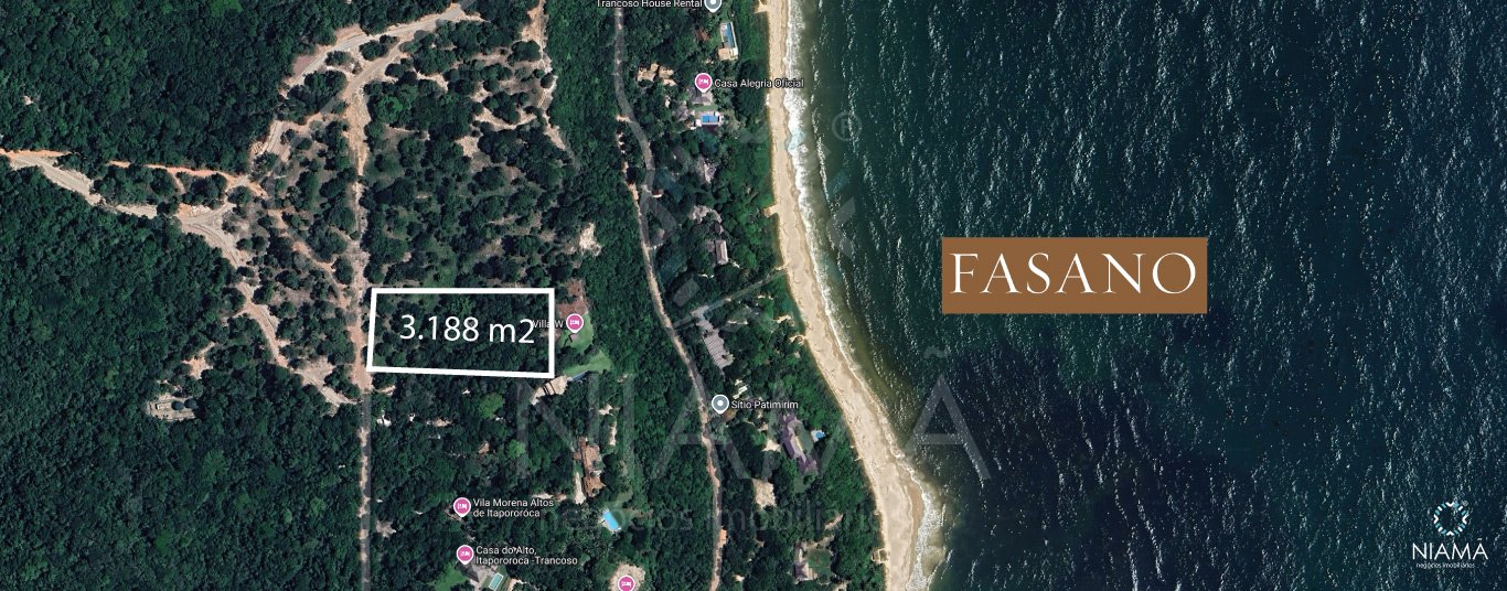 sea view lan plot for sale fasano trancoso