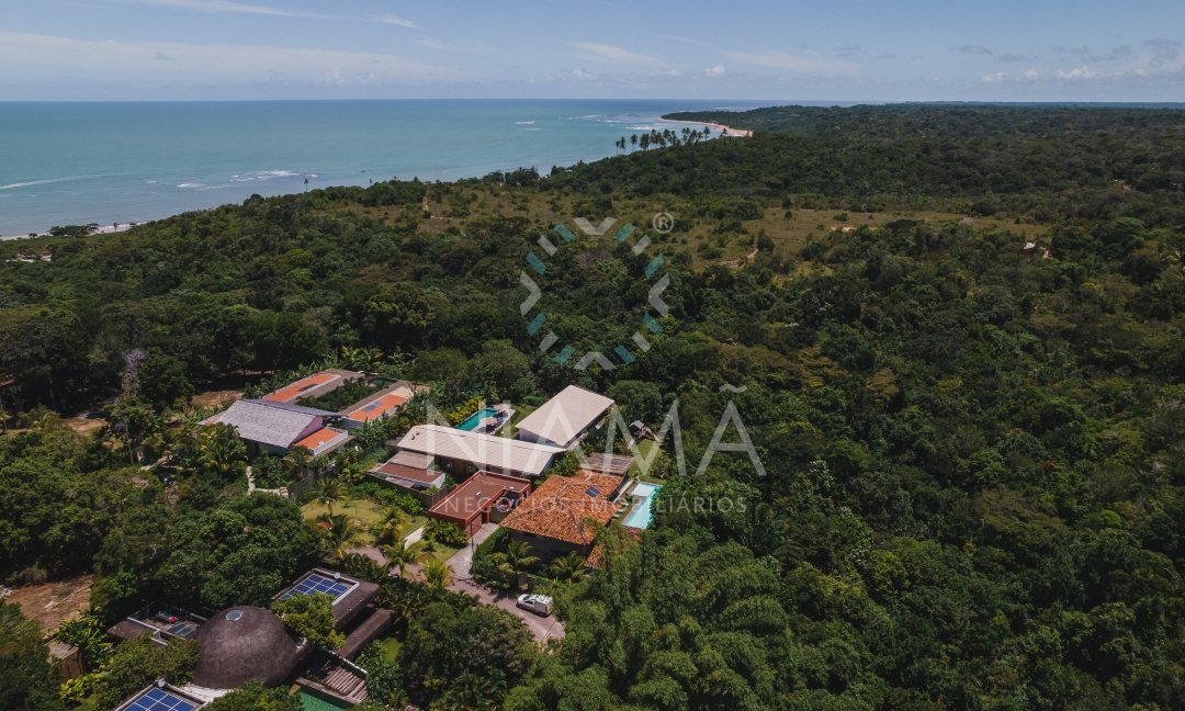 casa no quadrado a venda em condo altos de trancoso bahia